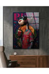 Cool Panther Pleksi Tablo – Modern ve Eğlenceli Duvar Sanatı