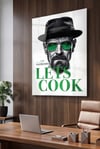 Let’s Cook Typo Pleksi Tablo – Modern Mutfak ve Yaşam Alanları İçin