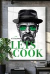 Let’s Cook Typo Pleksi Tablo – Modern Mutfak ve Yaşam Alanları İçin