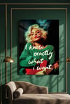 Madonna Poster Pleksi Tablo – Modern ve İkonik Duvar Sanatı