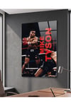 Mike Tyson Pleksi Tablo – Modern Ofis ve Yaşam Alanları için