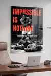 Muhammad Ali Poster Pleksi Tablo – Güç ve Motivasyon Temalı Duvar Sanatı