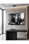 Mustafa Kemal Atatürk Pleksi Tablo | Siyah Beyaz Atatürk Portresi Ofis ve Salon Duvar Dekoru