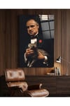 The Godfather - Don Vito Corleone Pleksi Tablo – Sinemanın En İkonik Sahnesi