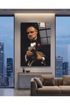 The Godfather - Don Vito Corleone Pleksi Tablo – Sinemanın En İkonik Sahnesi