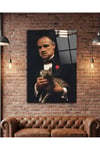 The Godfather - Don Vito Corleone Pleksi Tablo – Sinemanın En İkonik Sahnesi