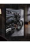 Triumph Motorcycle - Motosiklet Pleksi Tablo
