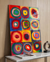 Wassily Kandinsky Color Study Pleksi Tablo | Soyut Modern Duvar Sanatı