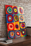 Wassily Kandinsky Color Study Pleksi Tablo | Soyut Modern Duvar Sanatı