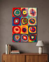 Wassily Kandinsky Color Study Pleksi Tablo | Soyut Modern Duvar Sanatı