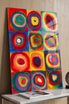 Wassily Kandinsky Color Study Pleksi Tablo | Soyut Modern Duvar Sanatı