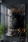 Zeus Pleksi Tablo – Mitolojik ve Güç Temalı Duvar Sanatı