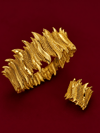 Alev Kelepçe Set (14 K Gold Kaplama)