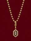 Diamante Kolye (50+5 cm) (14 K Gold Kaplama)