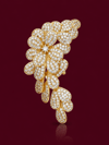 Fleur de Lys Earcuff (Adet) (14 K Gold)
