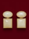Opaline Küpe (Çelik) (3,5 cm)