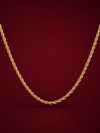 Oro Twist Burgu Zincir (60 cm)