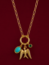 Paloma Kolye (14 K Gold) (43+7 cm)