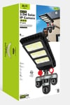 BLİC 9MP 3 Lensli Sim Kartlı 4G LTE Solar Güneş Enerjili Akıllı IP Kamera -13W Güçlü LED Sokak Lambası, 24000mAh BLM-102