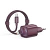Mcdodo CH-8264 Nano Serisi 65W Tek Type-C Port Hızlı Şarj Adaptörü + Type-C to Type-C Kablo Mor