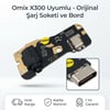 Omix X300 Uyumlu Şarj Bord