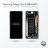 Samsung Galaxy Note 9 SM-N960F Uyumlu Lcd Ekran Siyah