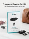 Ttec 2.1A 10.5w Usb Adaptör + Lightning Usb Kablo 2SCS20LS Siyah