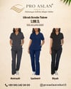 LOGOLU SCRUBS LİKRALI TAKIM 