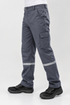 Yazlık Gabardin Reflektörlü İş Pantolonu