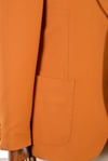 MONO YAKA DİAGONEL CEKE Camel