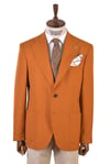 MONO YAKA DİAGONEL CEKE Camel