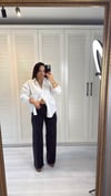 Baggy Cuffed Yıkama Jean 