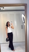 Önü Geçmeli Atlet Ekru