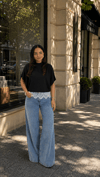 Wide Leg Açık Mavi Jean