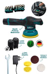 Allizer ALZ-3182 12V 2.0Ah Çift Akülü Dijital Göstergeli Şarjlı Polisaj Makinesi
