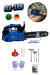 Allizer ALZ-3186 Profesyonel Benzinli Mini Testere - Çift Zincirli Budama ve Ağaç Kesme Makinesi