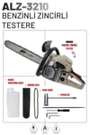Allizer Benzinli Zincirli Testere
