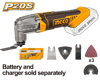 INGCO AKÜLÜ MULTİSET (SOLO BAŞLIK) 20V 2.0AH
