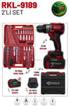 RETOOLS BORDO 2'Lİ SET (90 NM VİDALAMA + 216 PARÇA LOKMA TAKIMI)