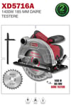 RETOOLS XD5716A 1400W 185 MM DAİRE TESTERE