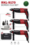 RKL-9170 RETOOLS BORDO 3'LÜ SET 2.28 PRO KIRICI DELİCİ