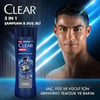 Clear Men 3 in 1 Şampuan & Duş Jeli Arındırıcı Kömür 350 ml