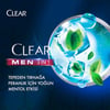 Clear Men 3 in 1 Şampuan & Duş Jeli Ferahlatıcı Mentol Saç Yüz Vücut İçin 350 ml