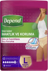 Depend Emici Külot Kadın Büyük Boy 9 lu
