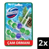 Domestos Wc Blok 5'li Güç Tuvalet Bloğu Çam Ferahlığı 100 GR (2x50 GR)