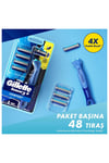 Gillette Sensor3 Plus Tıraş Makinesi  + 4 Adet Yedek Tıraş
Bıçağı