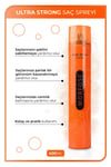 Morfose Saç Şekillendirici Ultra Strong 400 ml
