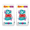 OMO 2x9 kg Renkli ve Beyazlar Profesyonel Toz Deterjan