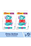Omo Active Beyazlar ve Renkliler 2x7.5 kg Çamaşır Deterjanı