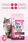 Proline 2x10 L Bebek Pudrası Kokulu İnce Taneli Kedi Kumu